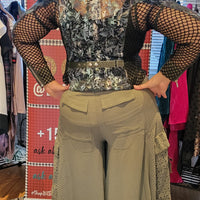 The Olive Palazzo Pants