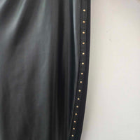 Studded Vegan Leather Leggings
