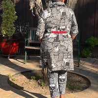 Newspaper Crop Pants