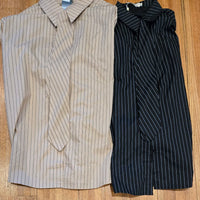 Pinstripe Button Down & Tie