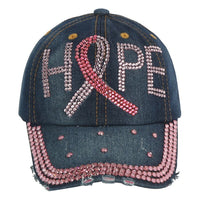 Hope Breast Cancer Hat