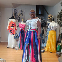 Color Rush Maxi Skirt