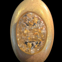 Brush Gold Rings