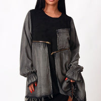Frayed Edge Tunic