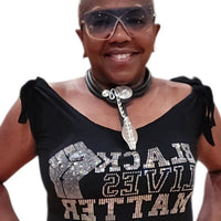 Black Lives Matter Bling Tshirt