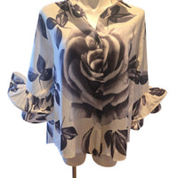 Artistic Floral Blouse