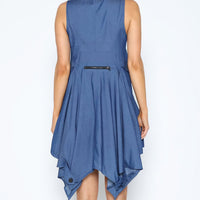 Sleeveless Denim Dress