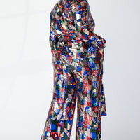 Ashley Sequins Shirt and Pant Set