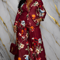 The Ashley Floral Pantset