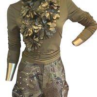 Bling Pearl Camo Shorts