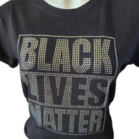 Black Lives Matter Bling Tshirt