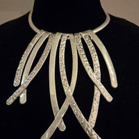 Brushed Collar Necklace