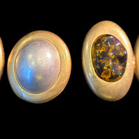 Brush Gold Rings