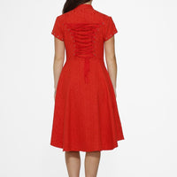The Military Hi-Lo Dress