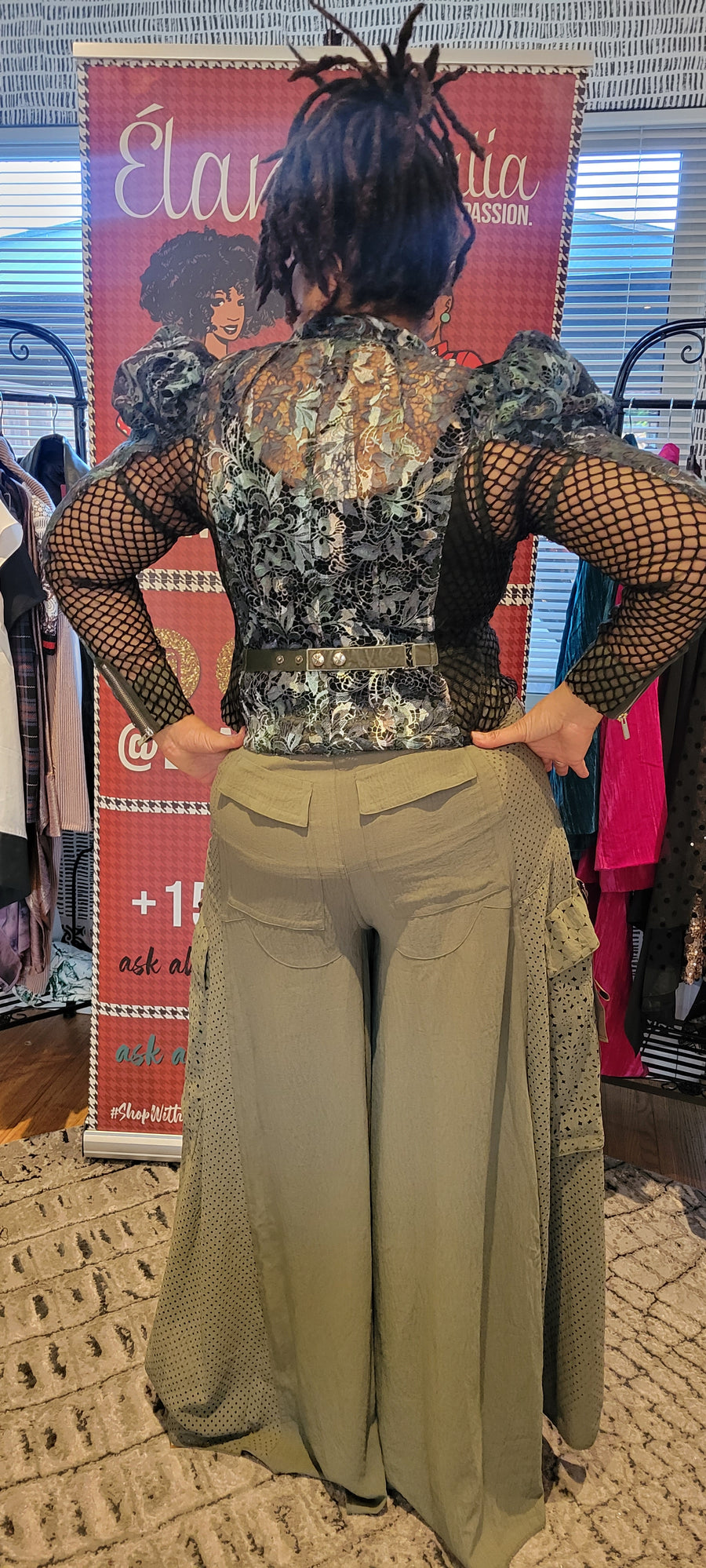 The Olive Palazzo Pants