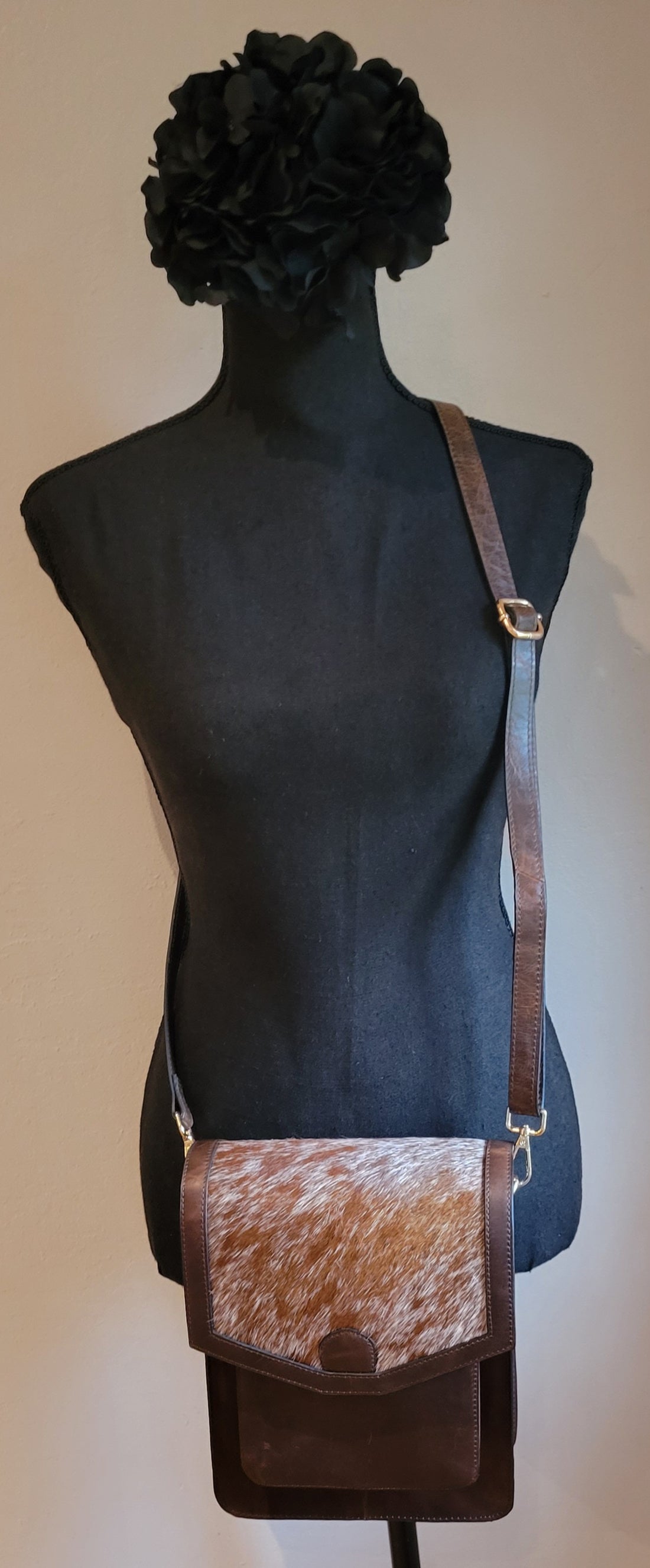 The Cow Leather Cross Body Bag