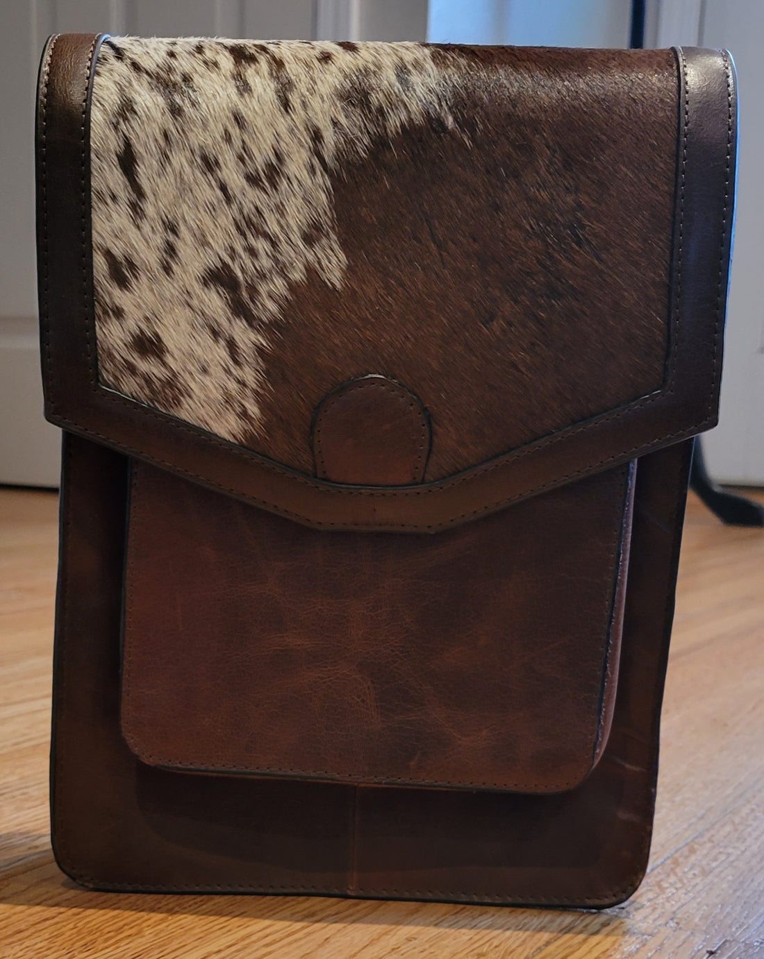 The Cow Leather Cross Body Bag