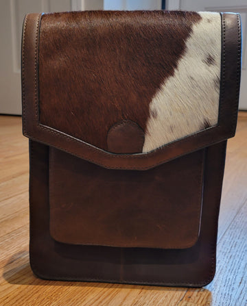 The Cow Leather Cross Body Bag