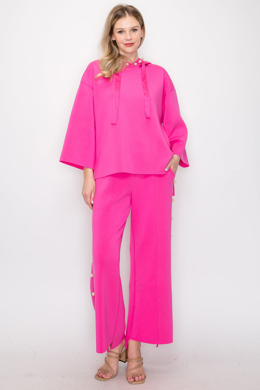 Ruby Ribbon Couture Hoodie Pantset