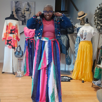 Color Rush Maxi Skirt