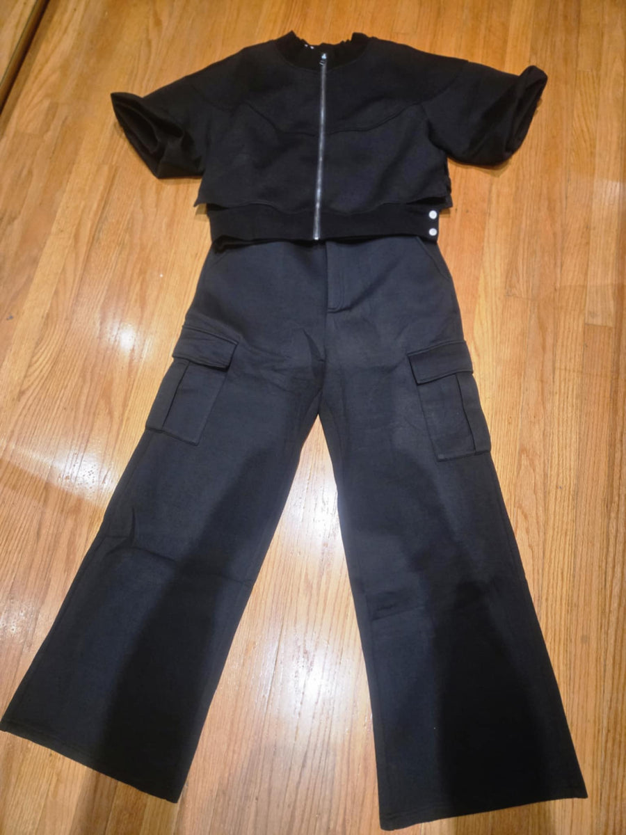 Midnight Cargo 2-Piece Set