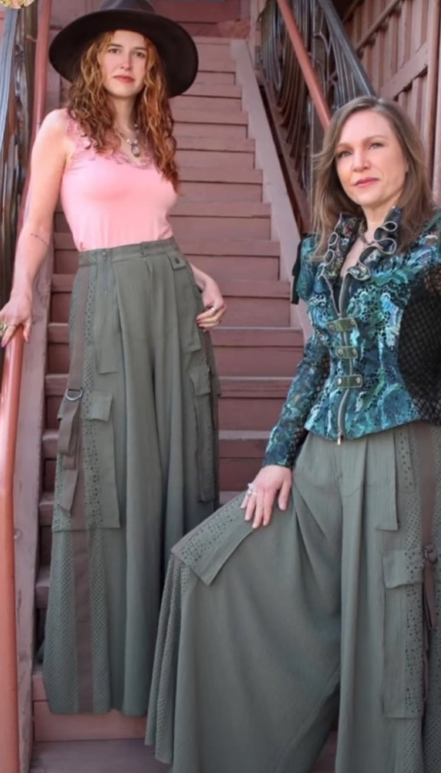 The Olive Palazzo Pants – Elan of Eulalia