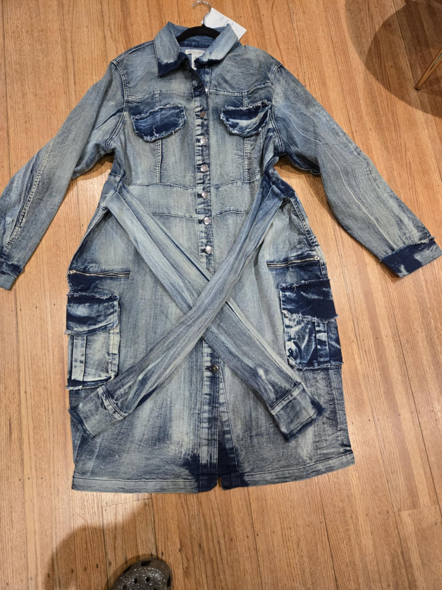 Urban Attitude Denim Dress/Jacket