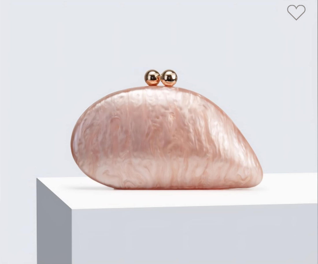 Crush & Coast Glam Shell Clutch