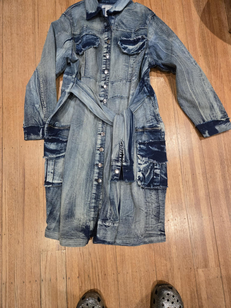 Urban Attitude Denim Dress/Jacket