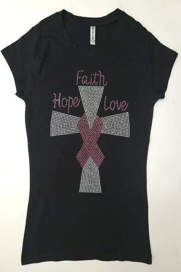 Dazzle for Breast Cancer Awareness Tee
