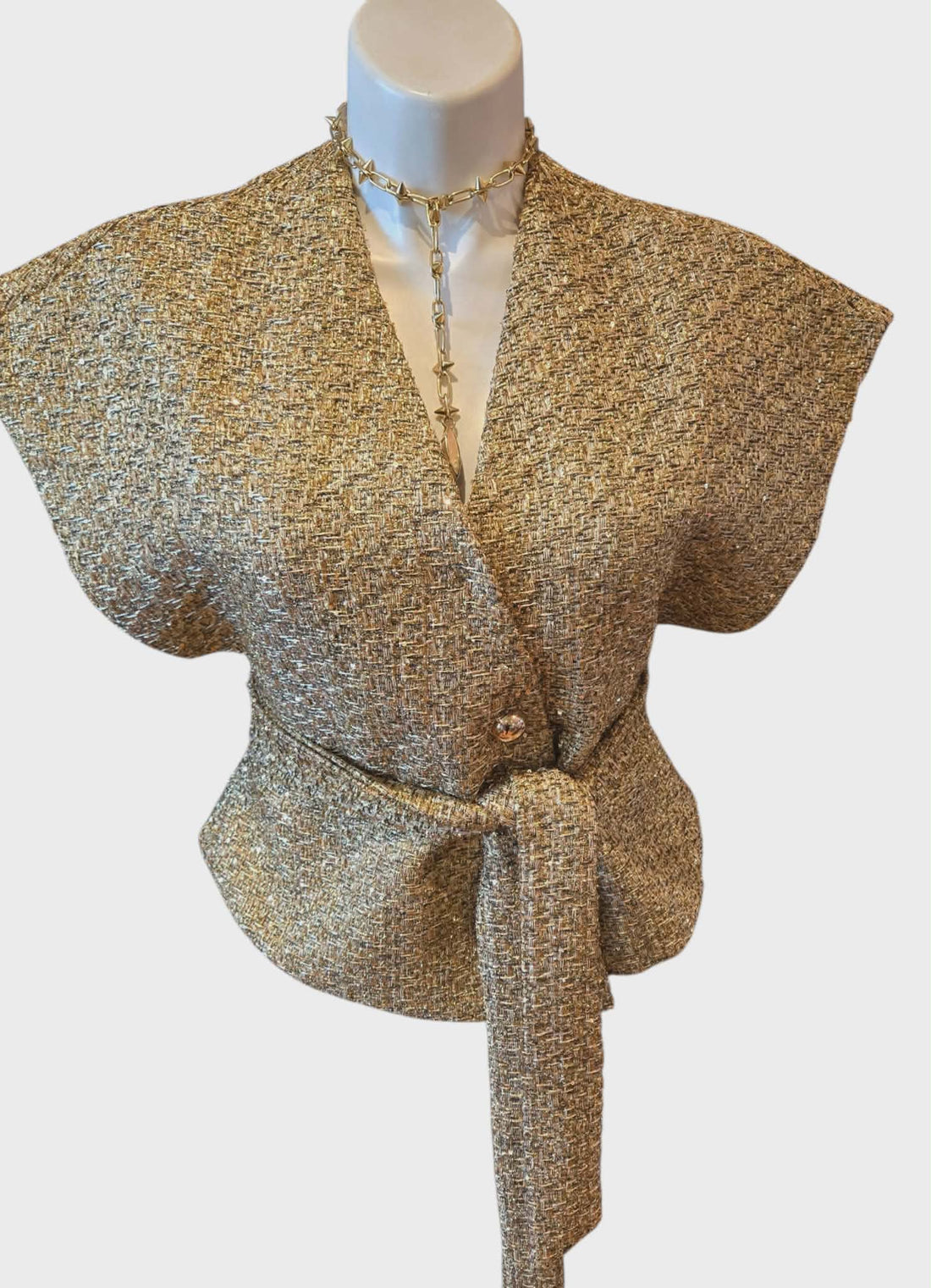 Golden Hour Wrap Top