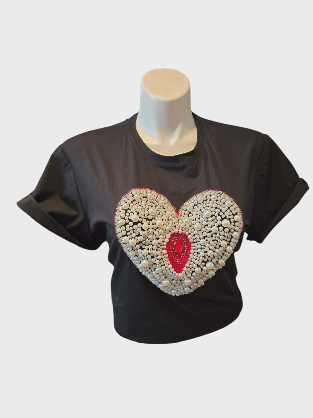 The Heart-Stopper Rhinestone Top