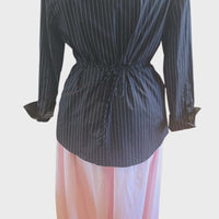 Pinstripe Button Down & Tie