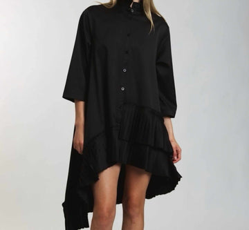 Glam Tailcoat Dress