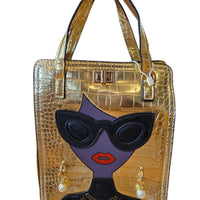 Golden Attitude Tote