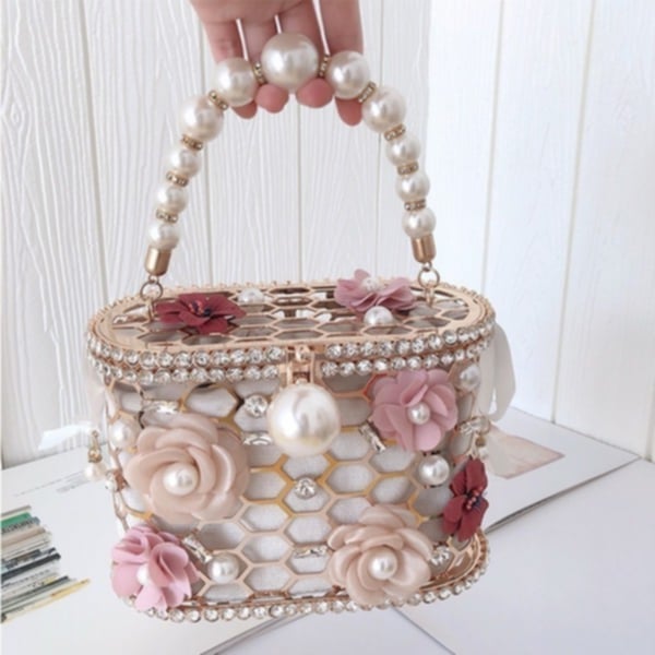 Honeycomb Bloom Purse