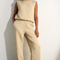 The Hoodie Textured 2 Piece Pantset