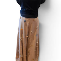 Wide Leg Embellished Pants