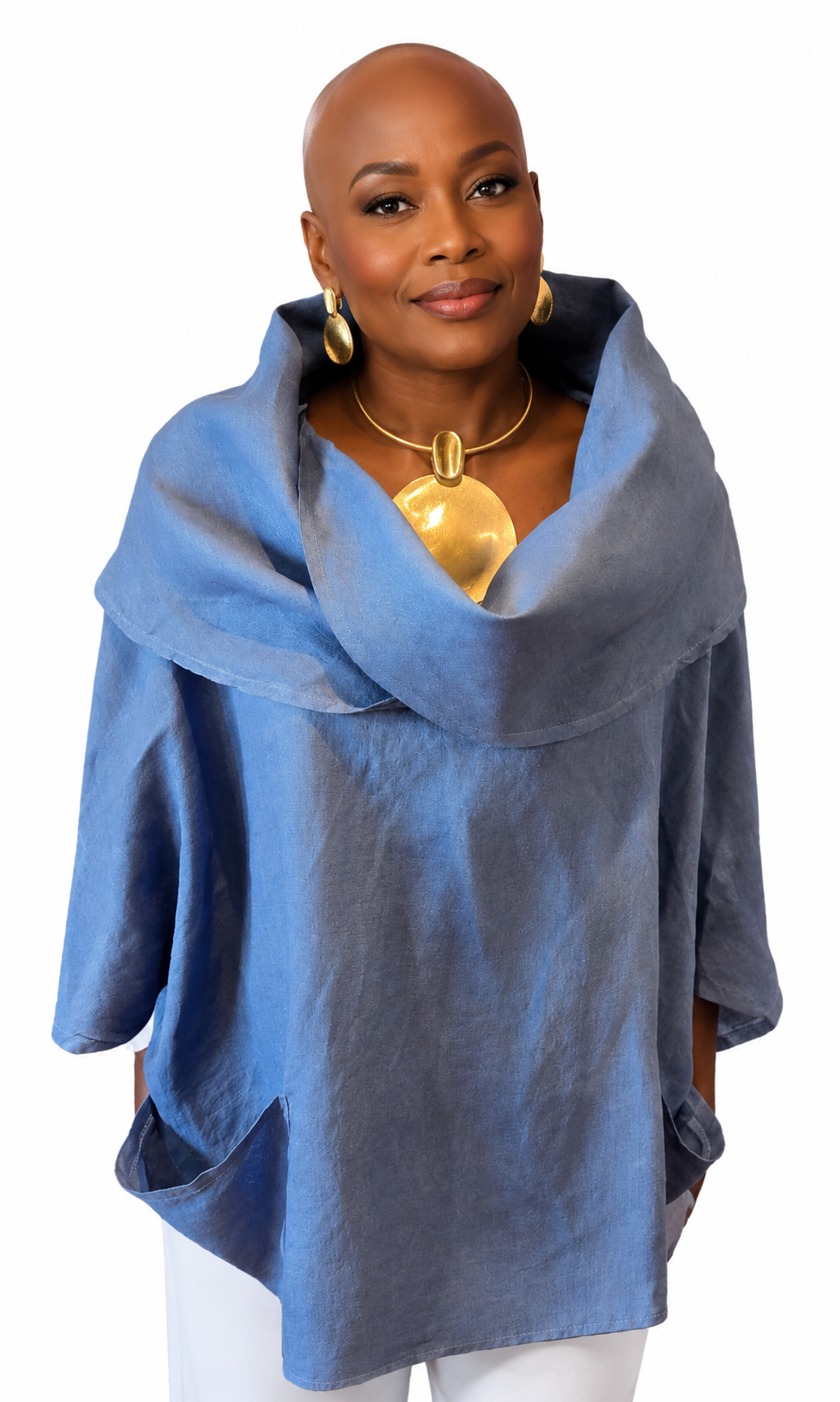 Turtle Cowl Neck Top