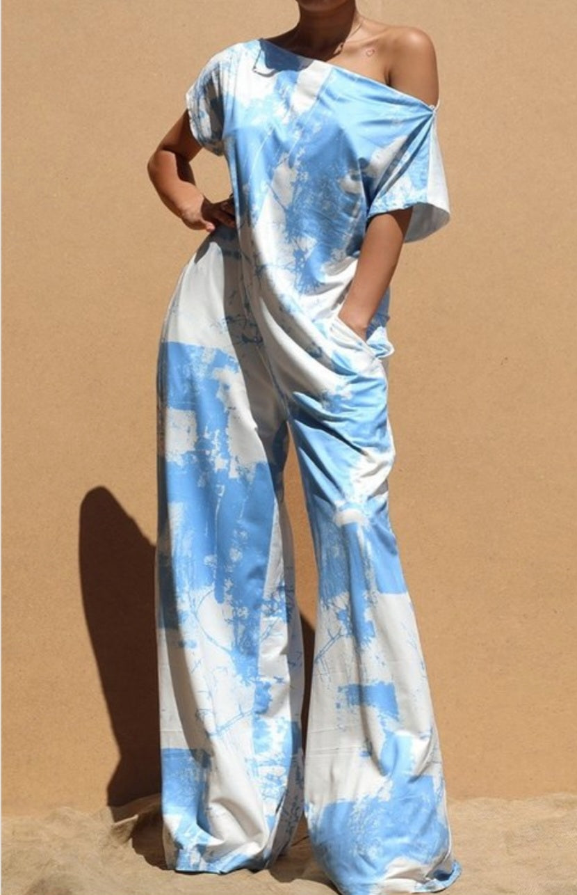 Tie Dye Jumpsuit