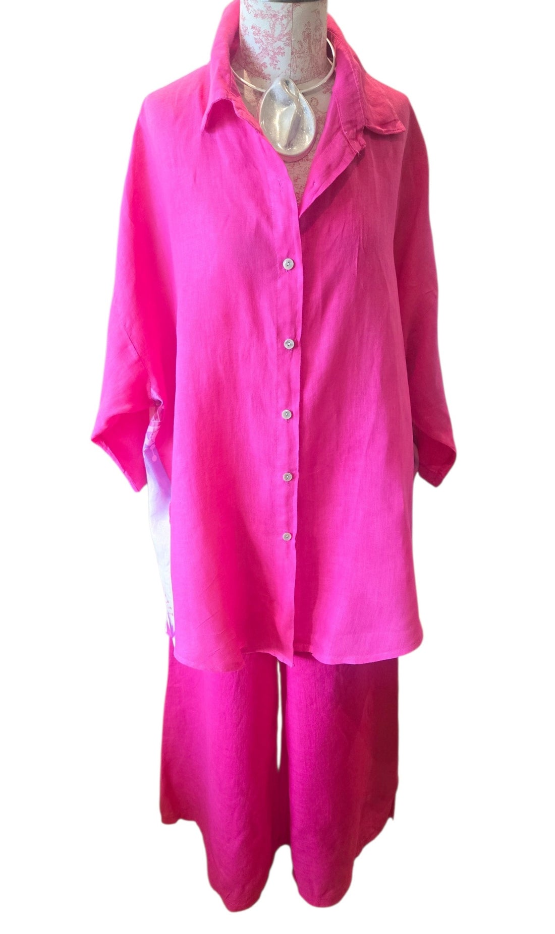 The Charm Linen PantSet