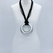 Curve Bamboo Crescent Necklace