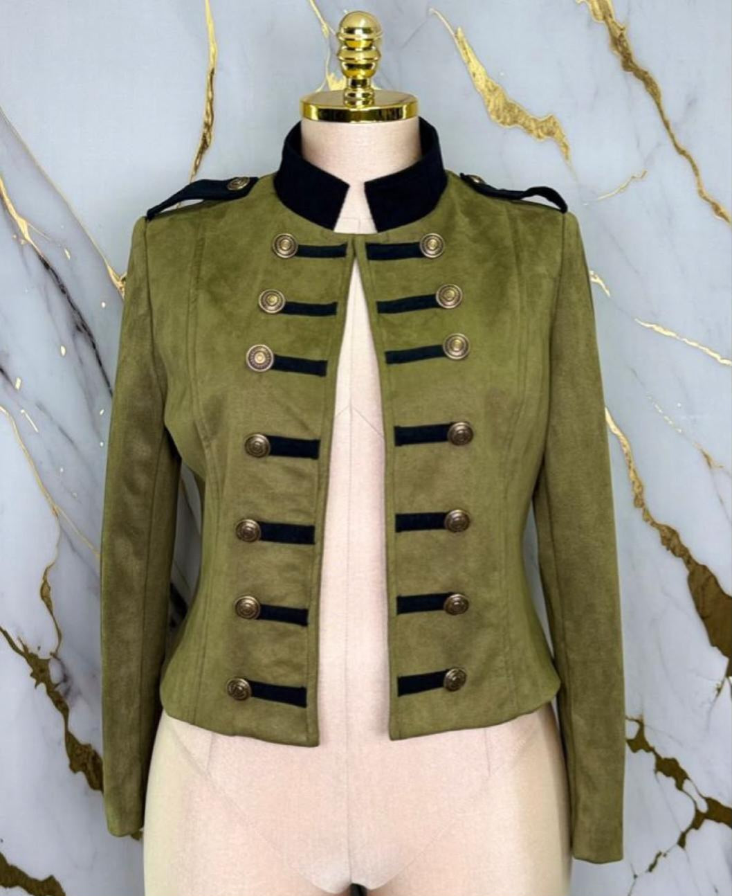 Army Green Military Jacket