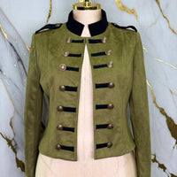 Army Green Military Jacket