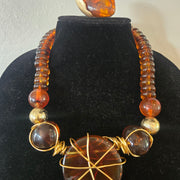 Amber Statement Necklace