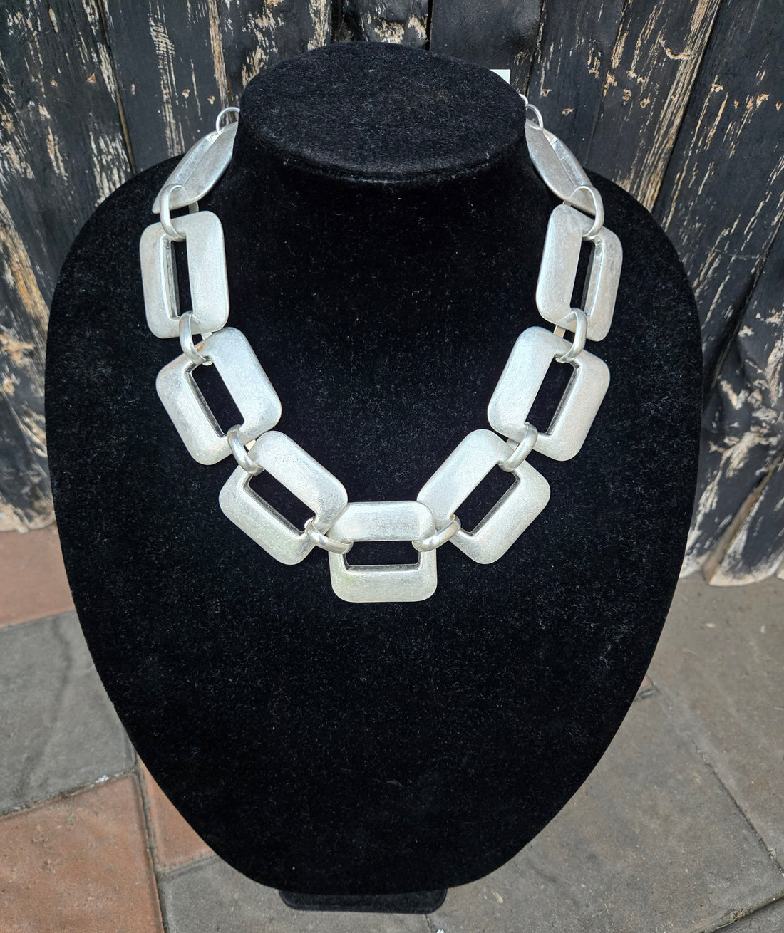 Geometric Statement Necklace