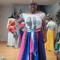 Color Rush Maxi Skirt