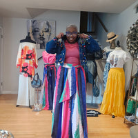 Color Rush Maxi Skirt