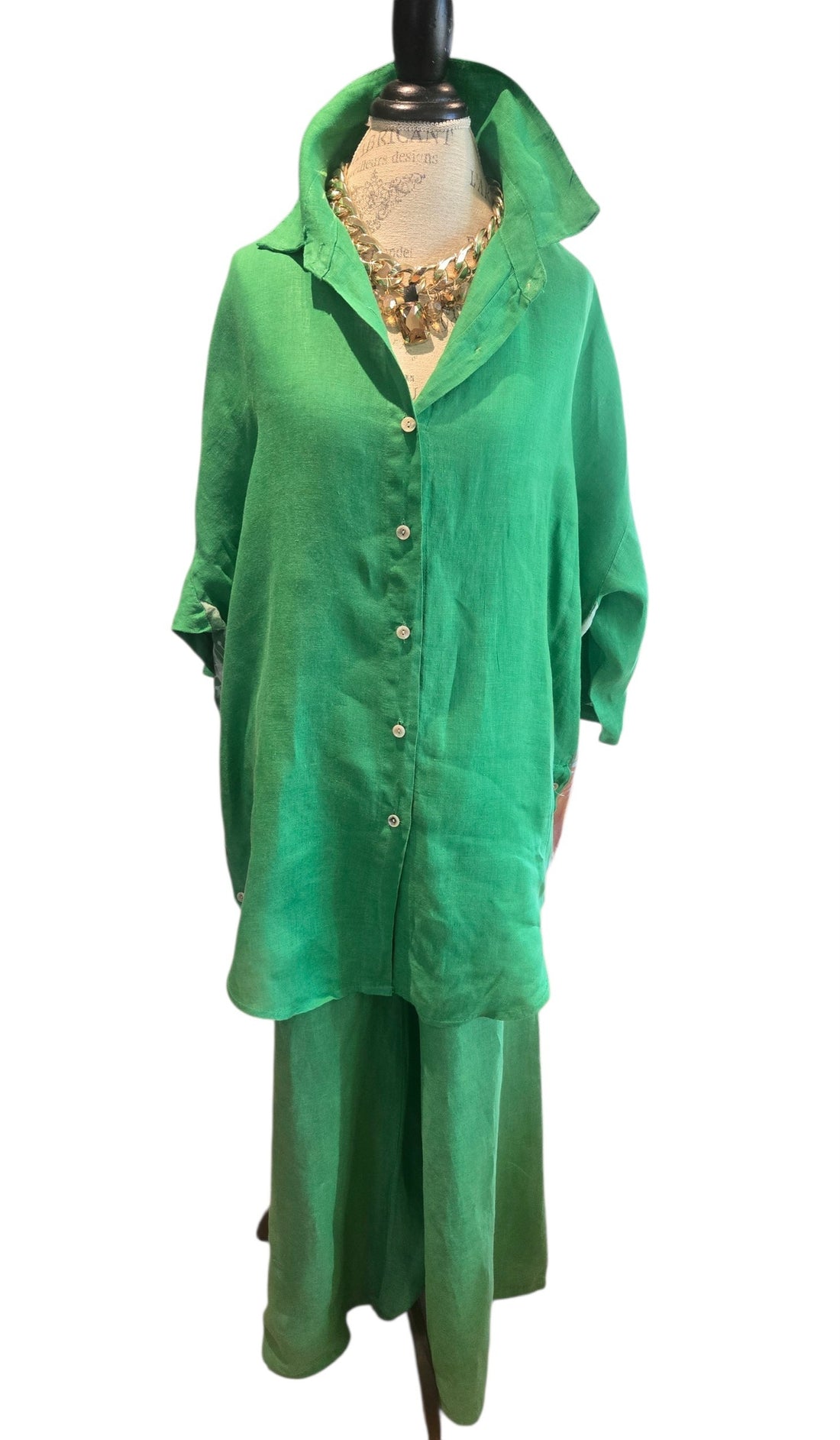 The Charm Linen PantSet