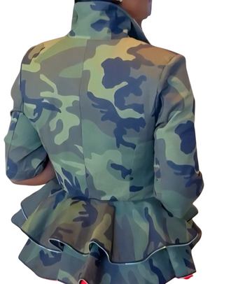 Camo Couture Blazer
